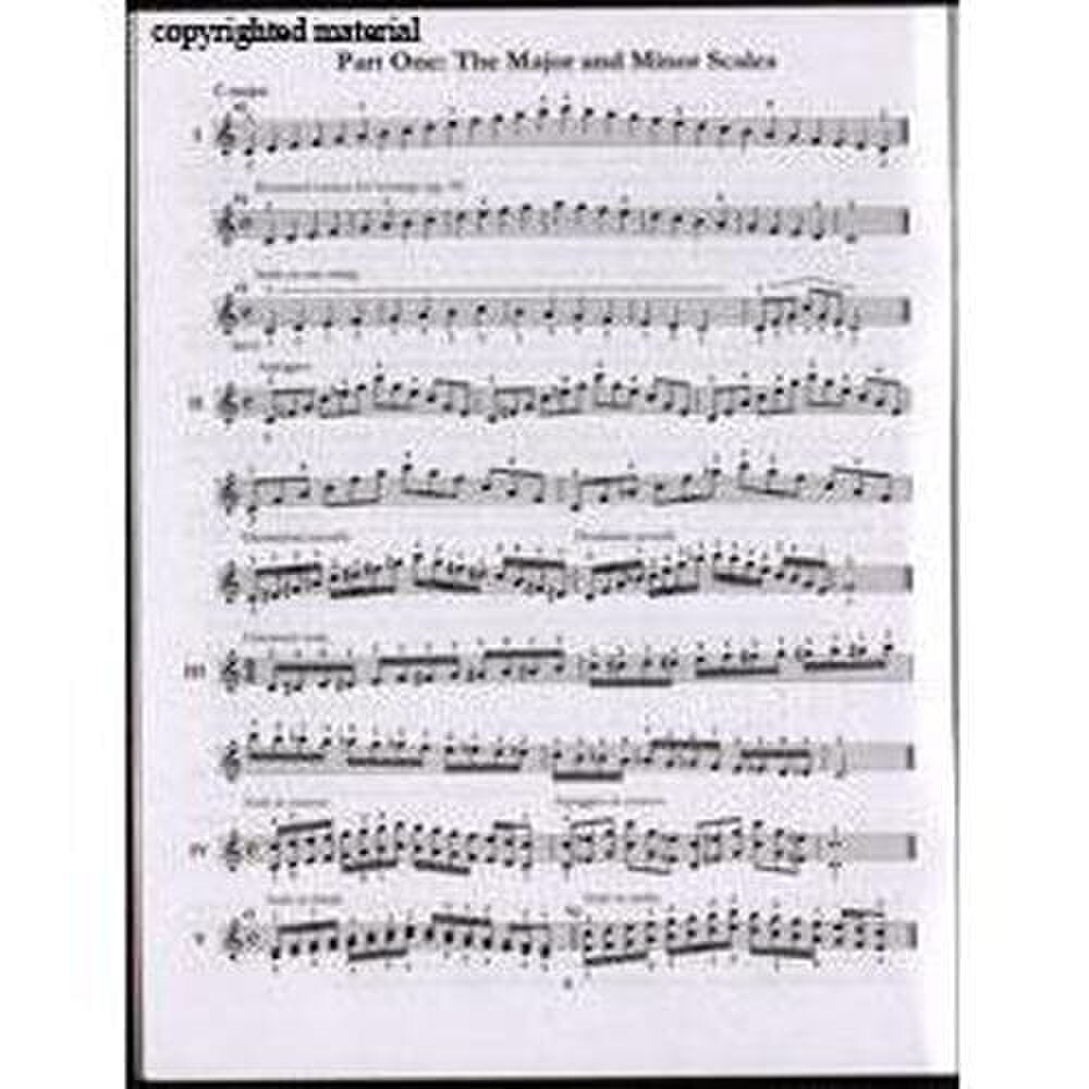 Brown, Susan - Two Octave Scales & Bowings - Violin - Tempo Press