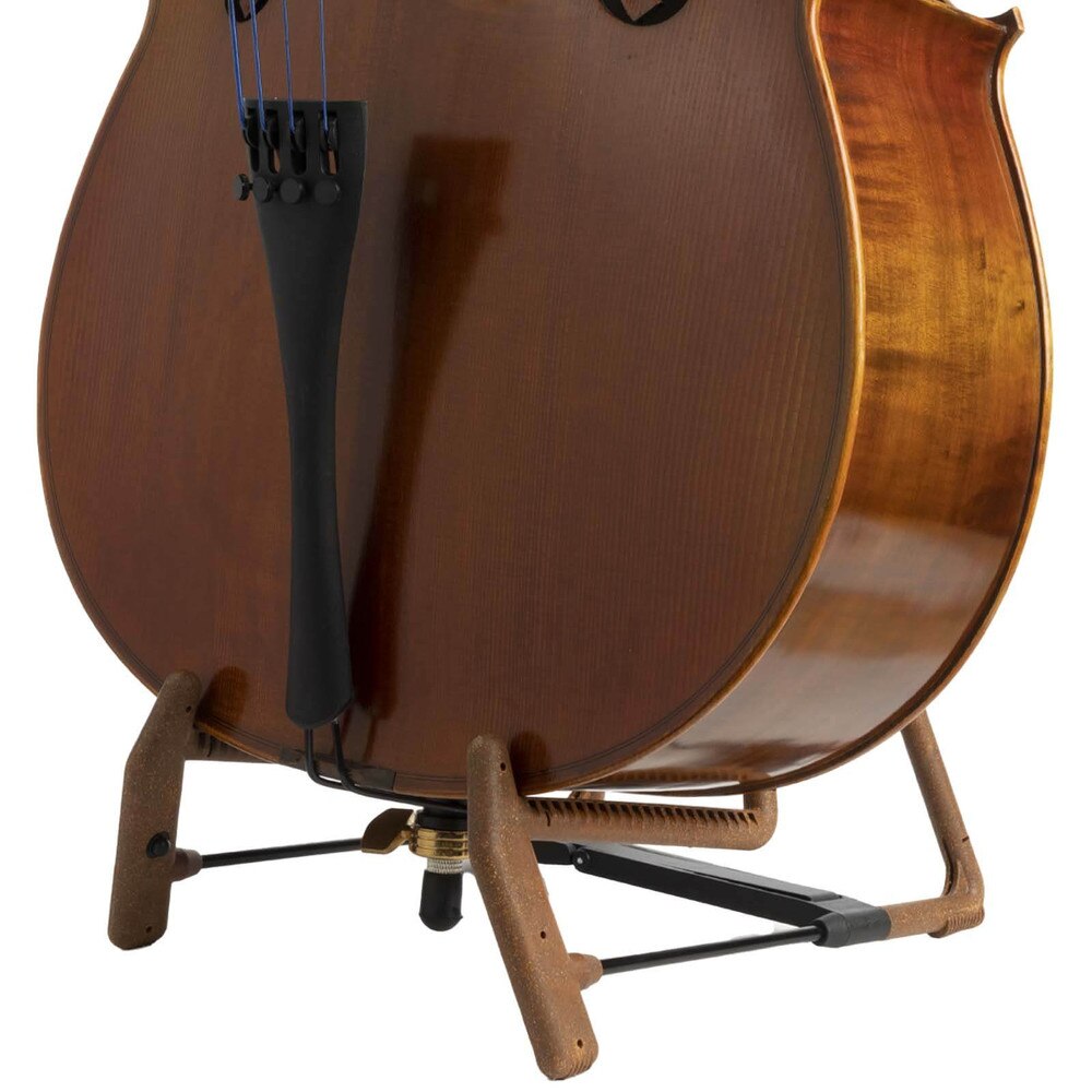 K&M A-Frame Display Stand for Cello and Guitar - Cork